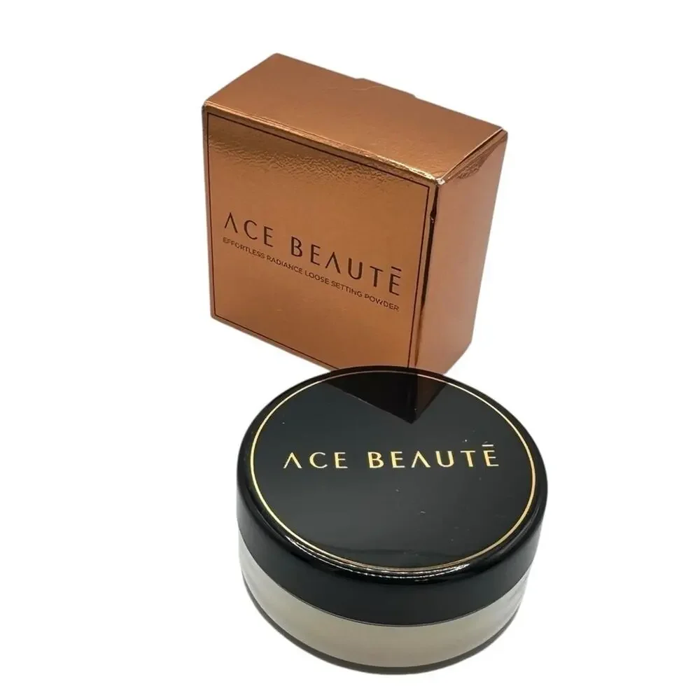 Ace Beauté Effortless Radiance Loose Setting Powder Fair 0.21 OZ NEW